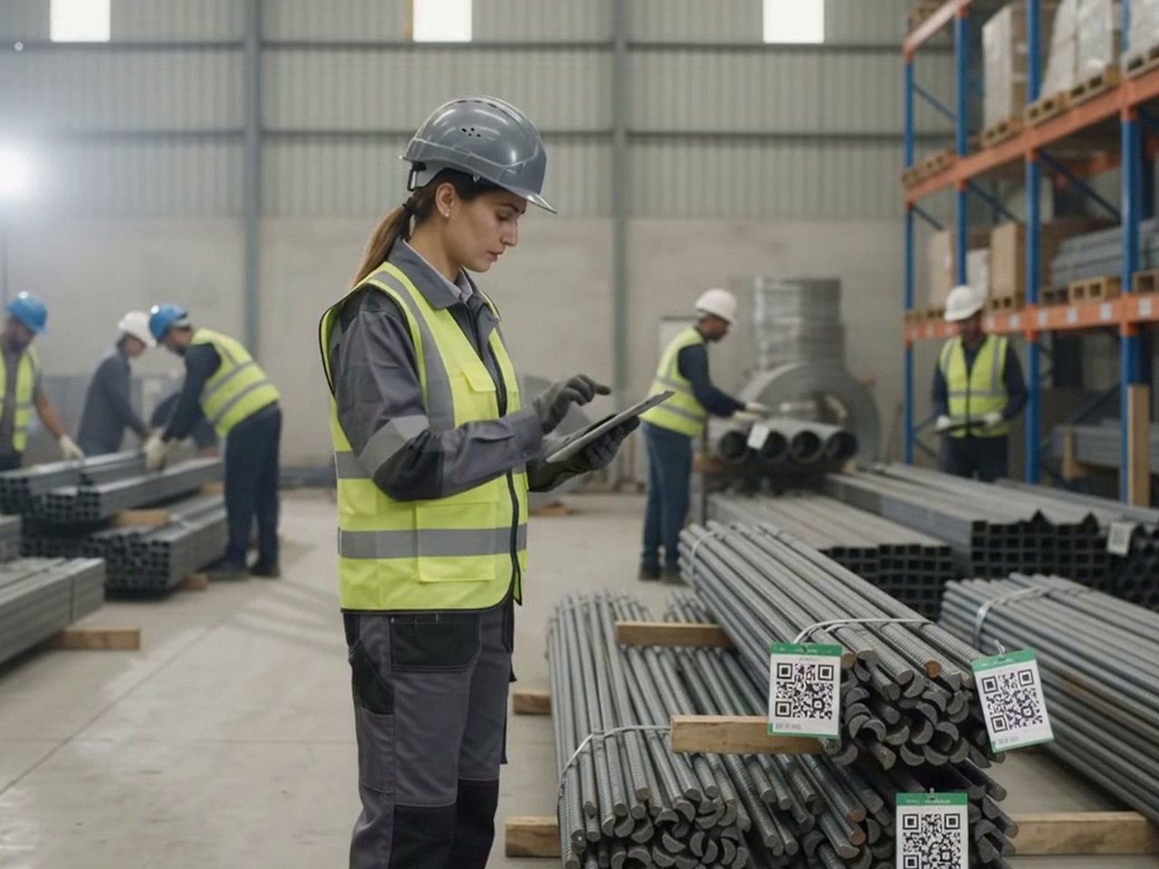 Stock being checked against an order