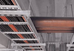 Steel cable tray